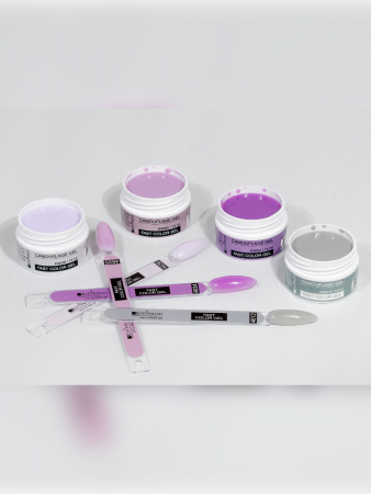 Камуфлирующий гель для наращивания ногтей Тон 4625 Sofiprofi FAST COLOR GEL, 15 мл